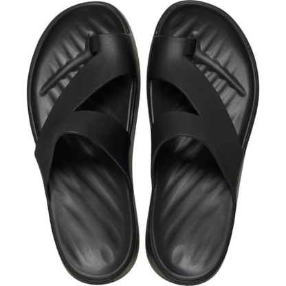 Comfortable Platform Sandals for Women with Cutout Wide Band Foam Slide Waterproof Style