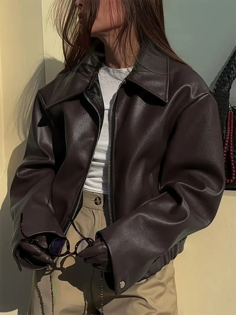 Christine | Women's Relaxed Fit Bomber Jacket