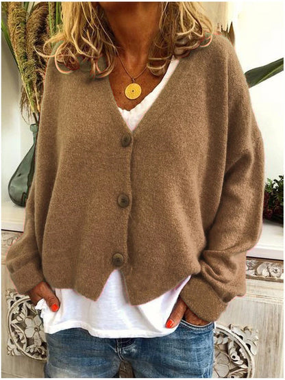 Women’s Cardigan | V-Neck Button Front